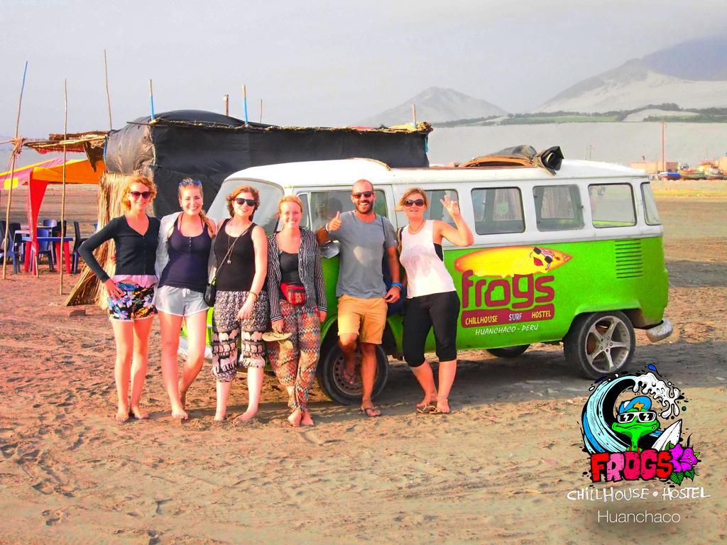 Frogs Chillhouse Hostel Huanchaco Esterno foto